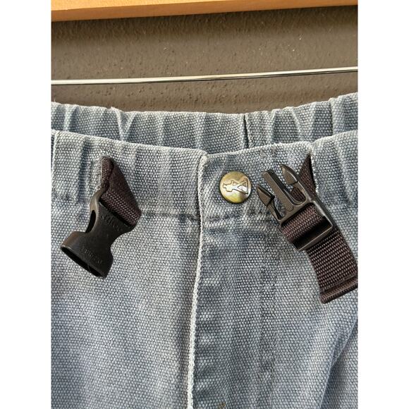 Royal Robbins Men's Medium Buckle Front Rugged Cotton Gray Hiking Pants Workwear - Picture 5 of 7